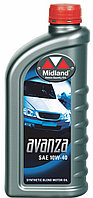 Моторное масло Midland AVANZA SAE 10W40