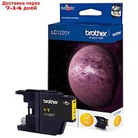 Картридж струйный Brother LC1220Y желтый для Brother MFC-J430W/J825DW/DCP-J525W (300стр.)