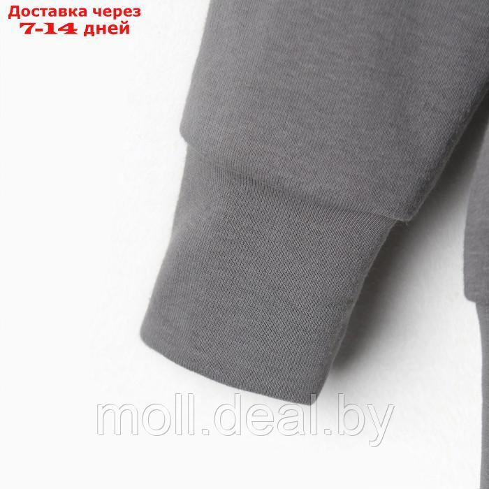 Костюм для девочки (кардиган, брюки) MINAKU цвет серый, рост 104 см - фото 9 - id-p207941548