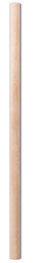 ATOOLS Черенок деревянный (бук), для метлы, без резьбы, d=22мм x 120см, AT6555 (PL)