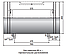 Бак навесной (для бани) 80 л горизонтальный Теплов и Сухов, фото 2
