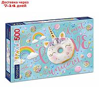 Пазл 500 эл. "Sweet unicorn" 500ПЗ2лоф_27265