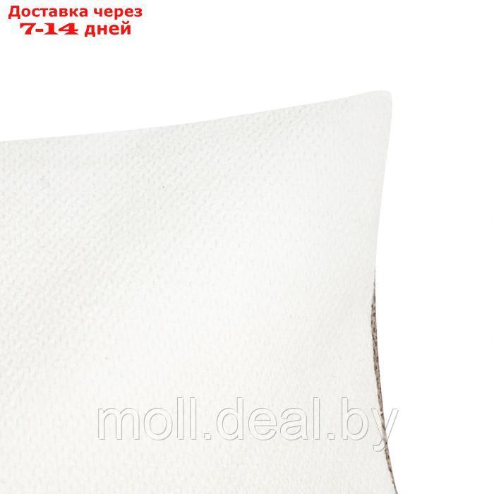 Чехол на подушку Этель Геометрия цв.серый/белый 45 х 45 см, 100% п/э - фото 2 - id-p207939203