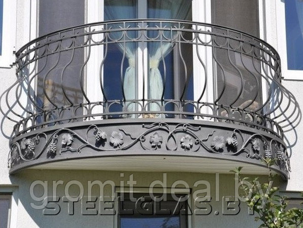 Балконное ограждение БО-45К - фото 1 - id-p207976027