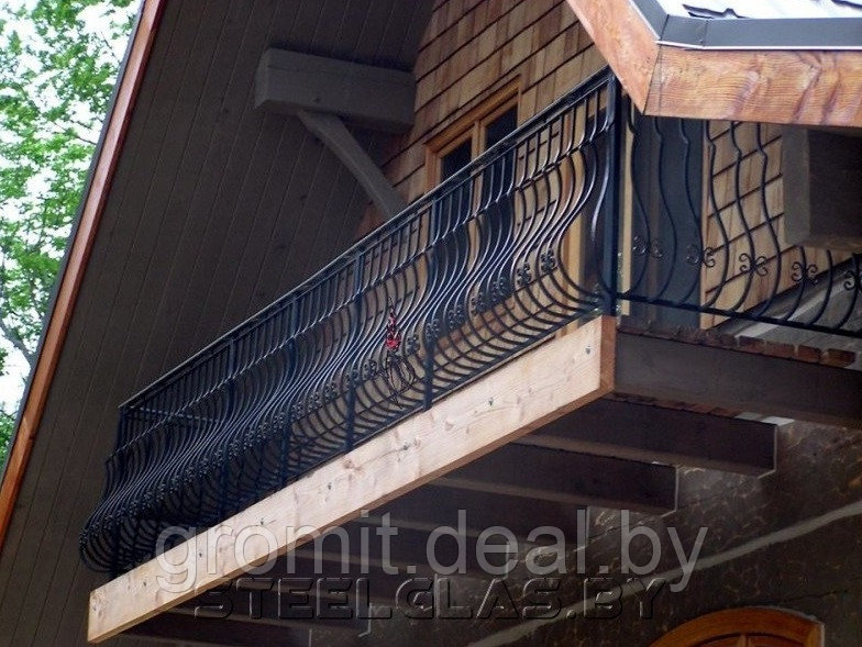 Балконное ограждение БО-48К - фото 1 - id-p207976030