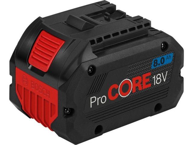 Аккумулятор BOSCH ProCORE 18V 18.0 В, 8.0 А/ч, Li-Ion - фото 1 - id-p207566556