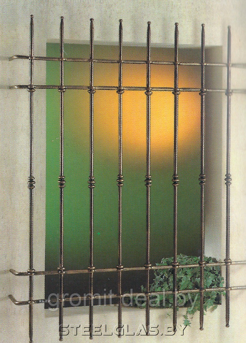 Решетка на окно кованая РО-17К