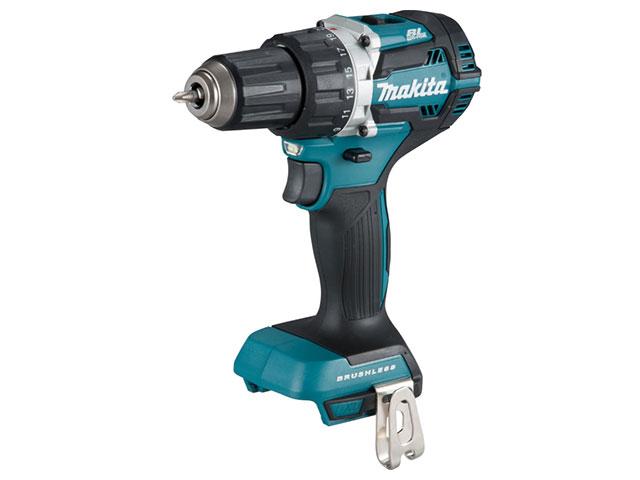 Аккум. дрель-шуруповерт MAKITA DDF 484 Z в кор. (18.0 В, БЕЗ АККУМУЛЯТОРА, 2 скор., 54 Нм, шурупы до 10 мм) - фото 1 - id-p207562919