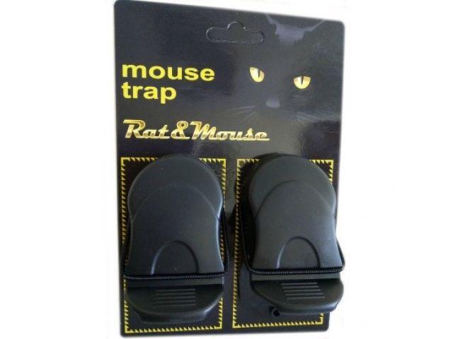 Мышеловка пластиковая "Rat&Mouse" (уп. 2 шт.) - фото 1 - id-p207977887