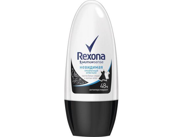 Антиперспирант для тела роликовый Прозрачный кристалл 50 мл Rexona - фото 1 - id-p207565856