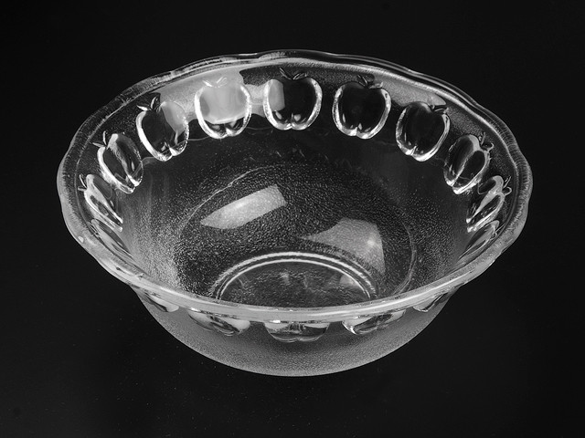 Салатник стеклянный, круглый, 170 мм, Яблоки, PERFECTO LINEA - фото 1 - id-p207977342