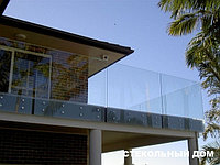 Ограждение балкона стеклянное БО-6С