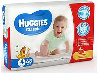 Подгузники детск. однораз. Classic 4 (7-18 кг) 68 шт. Huggies