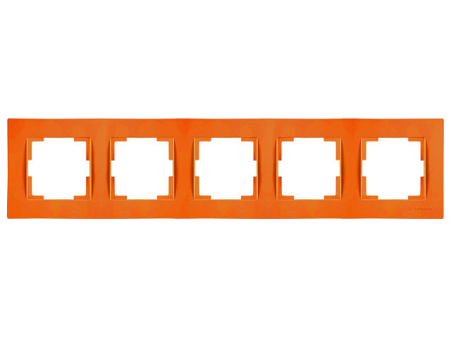 Рамка 5-ая горизонтальная оранжевая, RITA, MUTLUSAN - фото 1 - id-p207573392