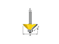 Фреза кром.45°28х13,58х8х32х2Т MAKITA