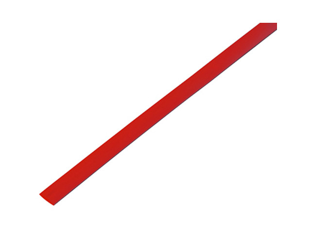 Термоусадочная трубка 6,0 / 3,0 мм, красная (упак. 50 шт. по 1 м) REXANT - фото 1 - id-p207573589