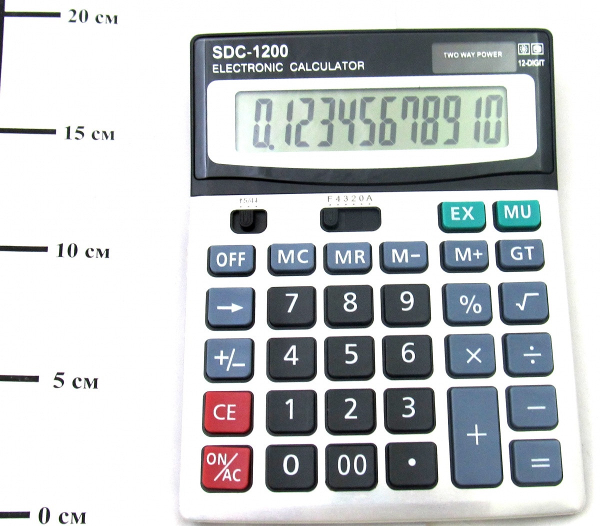 Калькулятор SDC-1200 12-ти разрядный - фото 1 - id-p207977992