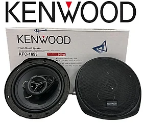 Автомобильные динамики Kenwood KFC-1658 / 250 Вт / 16 см / 6 дюйм. / Комплект 2 шт.