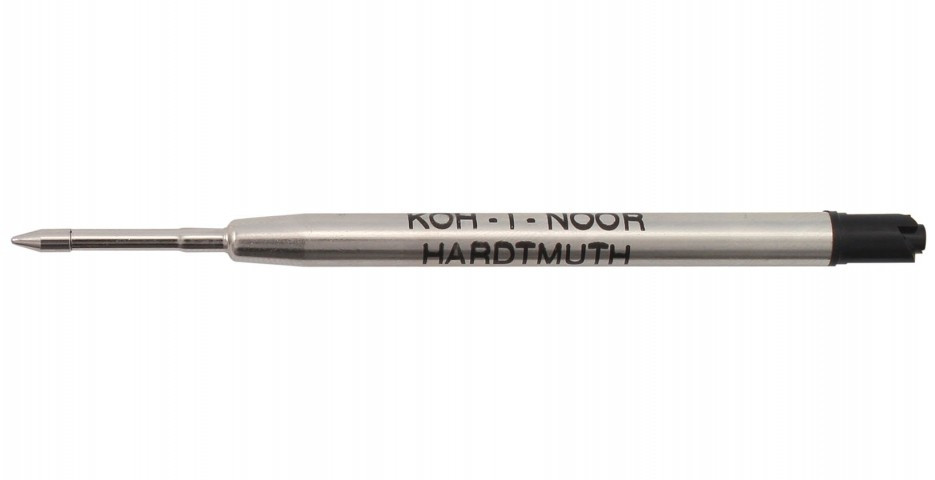 Стержень для шариковых автоматических ручек Koh-i-Noor А1, 98 мм, пулевидный, черный - фото 1 - id-p207978114