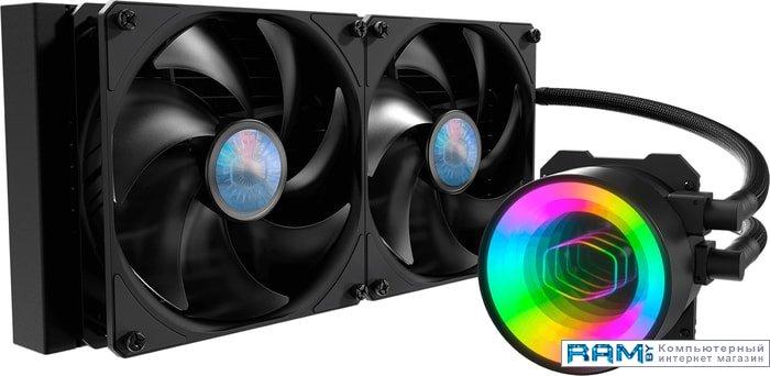 Кулер для процессора Cooler Master MasterLiquid ML280 Mirror MLX-D28M-A14PK-R1 - фото 1 - id-p207978216