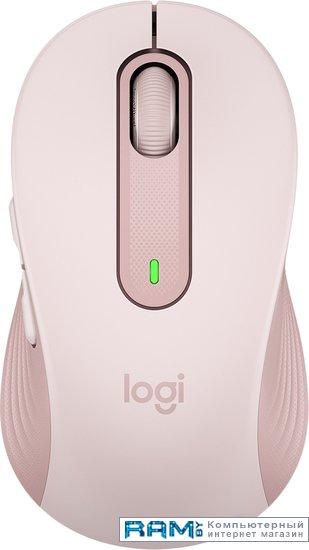 Мышь Logitech Signature M650 M (светло-розовый)