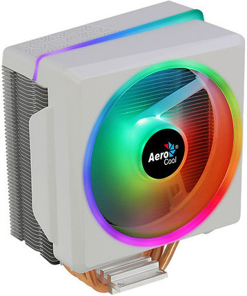 Кулер для процессора AeroCool Cylon 4F WH ARGB PWM 4P, фото 2