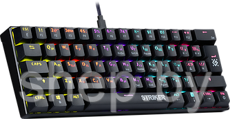 Клавиатура механическая игровая с подсветкой Defender Striker GK-380L