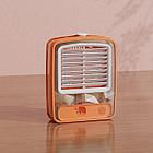Настольный мини - вентилятор Light air conditioning MINI FAN беспроводной (увлажнение и охлаждение, 3 режима о, фото 3