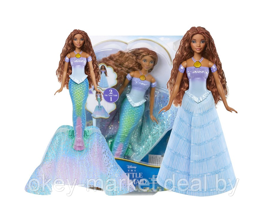 Кукла Mattel Disney Русалочка Ариель Ariel HLX13 - фото 1 - id-p207980890