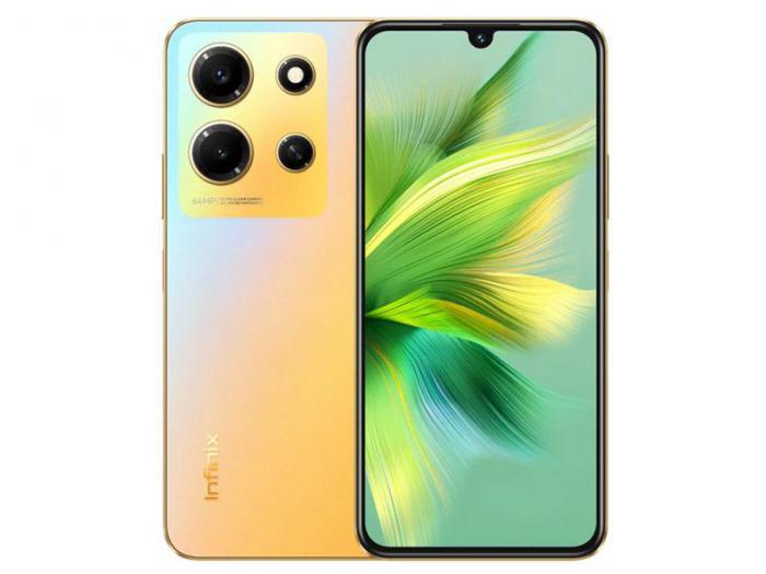 Игровой смартфон телефон для игр Infinix Note 30i 8/256Gb X6716 Variable Gold - фото 1 - id-p207796930