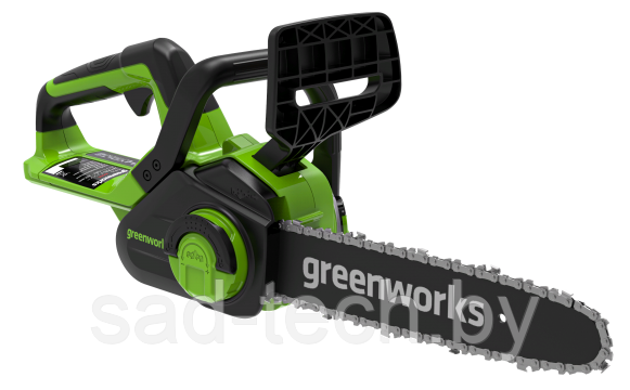 Цепная пила аккумуляторная Greenworks Арт. 2007707UB, 24V, 25см, c АКБ 4Ач и ЗУ G24CS25K4 - фото 1 - id-p207982424