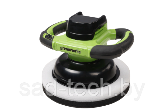 Полировальная машина аккумуляторная Greenworks G24BU10 Арт. 3502107, 24V, без АКБ и ЗУ