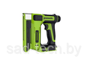 Степлер аккумуляторный Greenworks G24CS10, Арт. 3400107, 24V, без АКБ и ЗУ