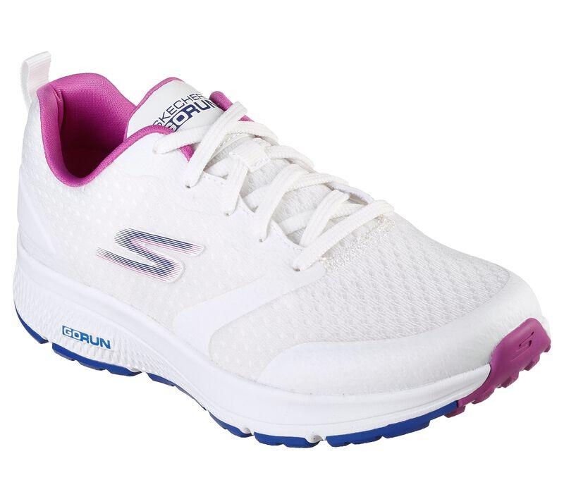 Кроссовки женские Skechers GO RUN CONSISTENT белый/фиолетовый - фото 1 - id-p186168346