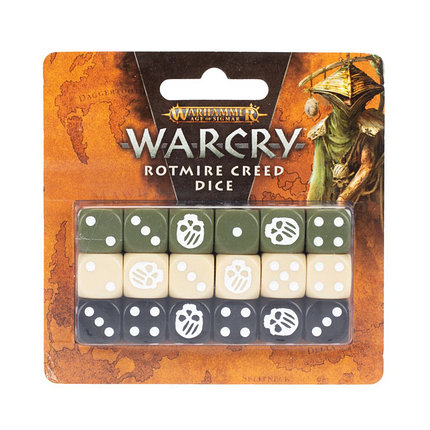 Warhammer: WarCry: Набор кубиков Кредо Ротмайра / Rotmire Creed Dice Set (арт. 111-90), фото 2