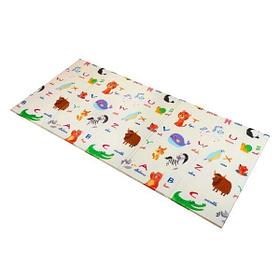 Детский игровой коврик EVOLUTION PRINT F Plane Alphabet animals