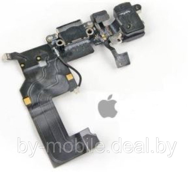 Нижний шлейф зарядки Apple iPhone 5 - фото 1 - id-p207986209