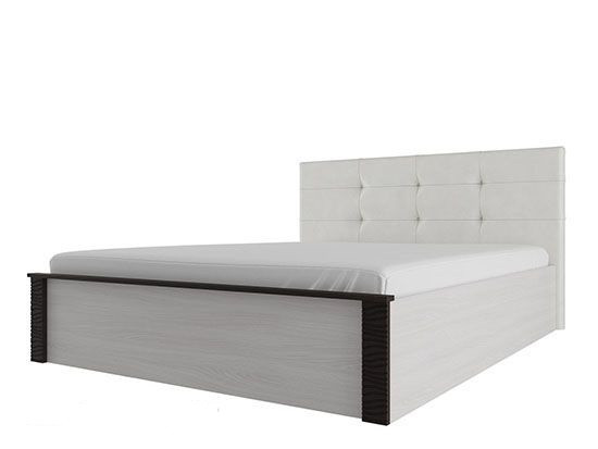 Кровать SV-мебель МС Гамма 20 К Ясень Анкор св./Венге 140/200 мягкое изг.