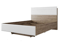 Кровать SV-мебель Спальня Лагуна 8 К Гикори т./Белый матовый 140/200 Люкс