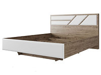 Кровать SV-мебель Спальня Лагуна 8 К Гикори т./Белый матовый 160/200 Престиж
