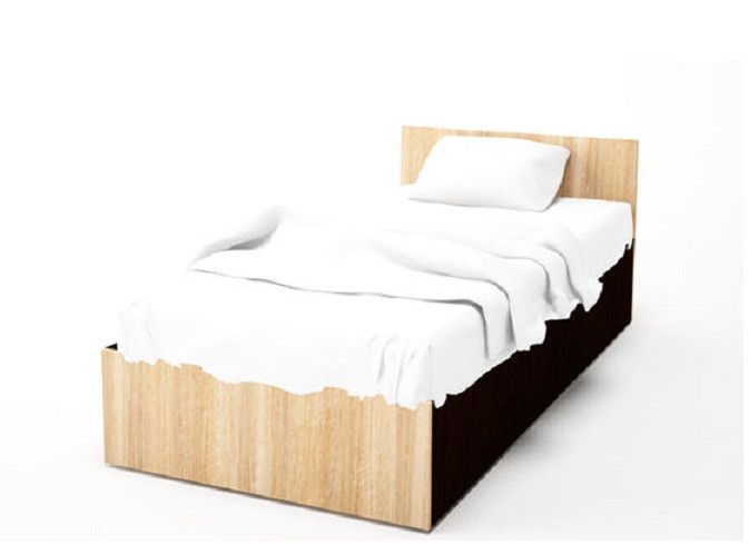 Кровать SV-мебель Спальня Эдем 5 К Дуб Венге/Дуб Сонома 90/200 - фото 1 - id-p207986816
