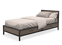 Кровать односпальная Лофт КМ-3.1 Ш