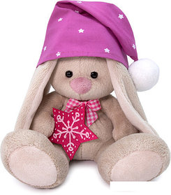 Классическая игрушка BUDI BASA Collection Зайка Ми в сиреневом колпачке SidX-351 (15 см)