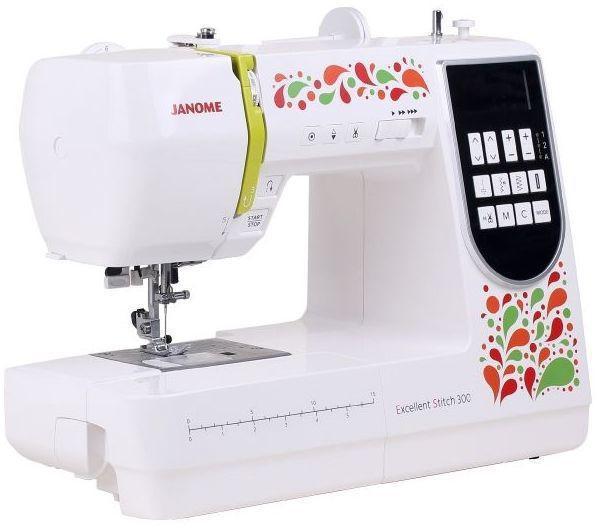 Швейная машина Janome Excellent Stitch 300 белый - фото 1 - id-p206791771