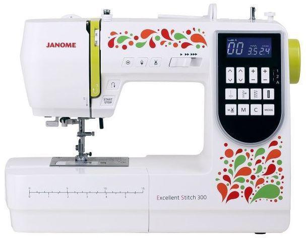 Швейная машина Janome Excellent Stitch 300 белый - фото 2 - id-p206791771