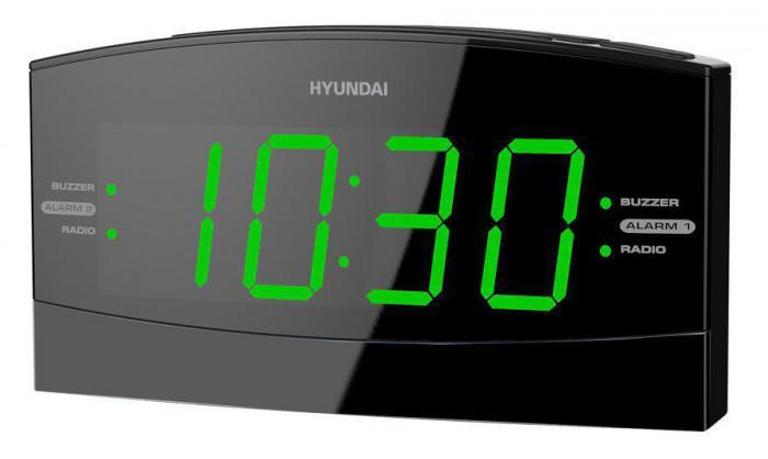 Радиобудильник Hyundai H-RCL238, черный - фото 1 - id-p207589555