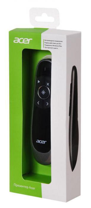 Презентер Acer OOD020 Radio USB (30м) черный [zl.othee.002] - фото 2 - id-p207792457