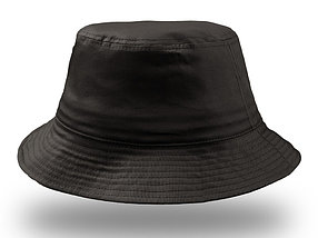 Панама Atlantis BUCKET COTTON, черный, 100% хлопок, 180 г/м2, фото 2