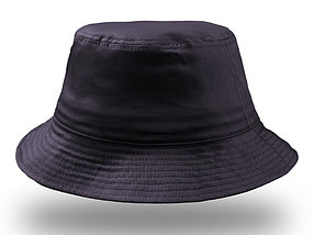 Панама Atlantis BUCKET COTTON, черный, 100% хлопок, 180 г/м2, фото 2