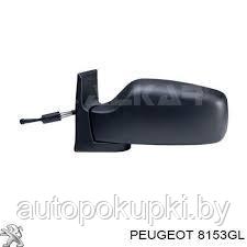 БОКОВОЕ ЗЕРКАЛО (ЛЕВОЕ) Peugeot 806 1994-2002, механическая регулировка, VPGM1006AL